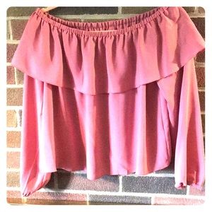 Women’s off the shoulder top